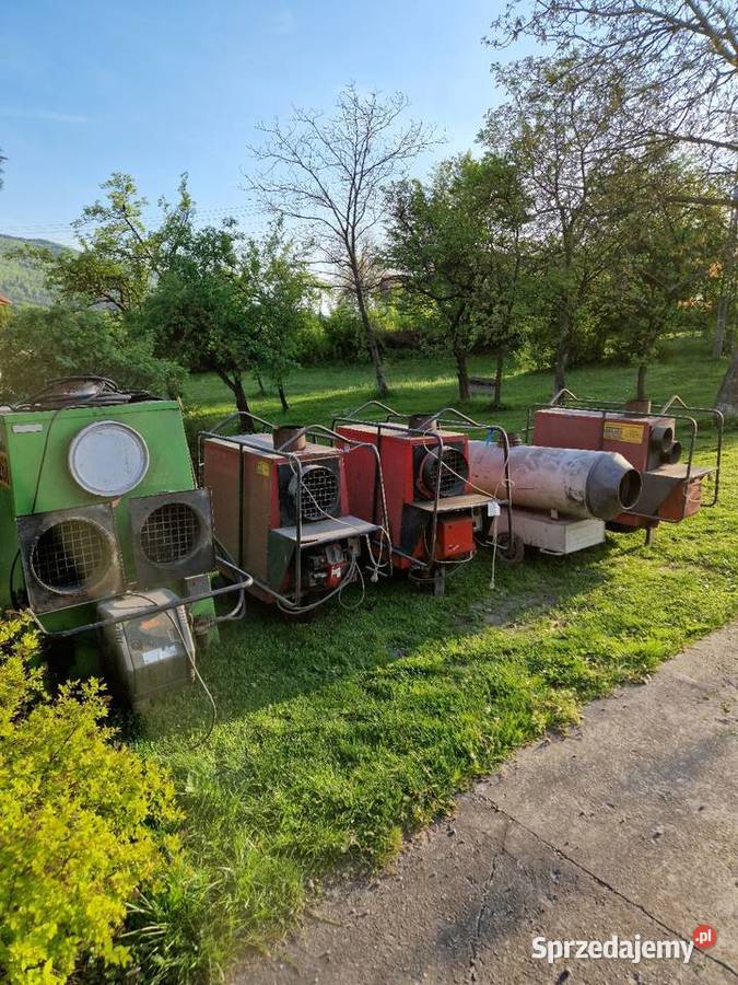 Nagrzewnice spalinowe 405890kw Żegocina
