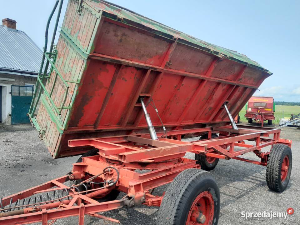 Przyczepa wywrotka 8 ton Ryki