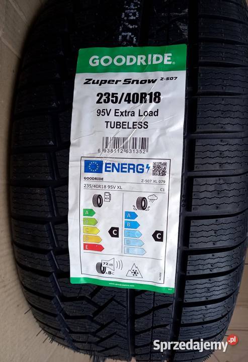 Opony zimowe Goodride 23540R18 2025r śląskie Tarnowskie Góry