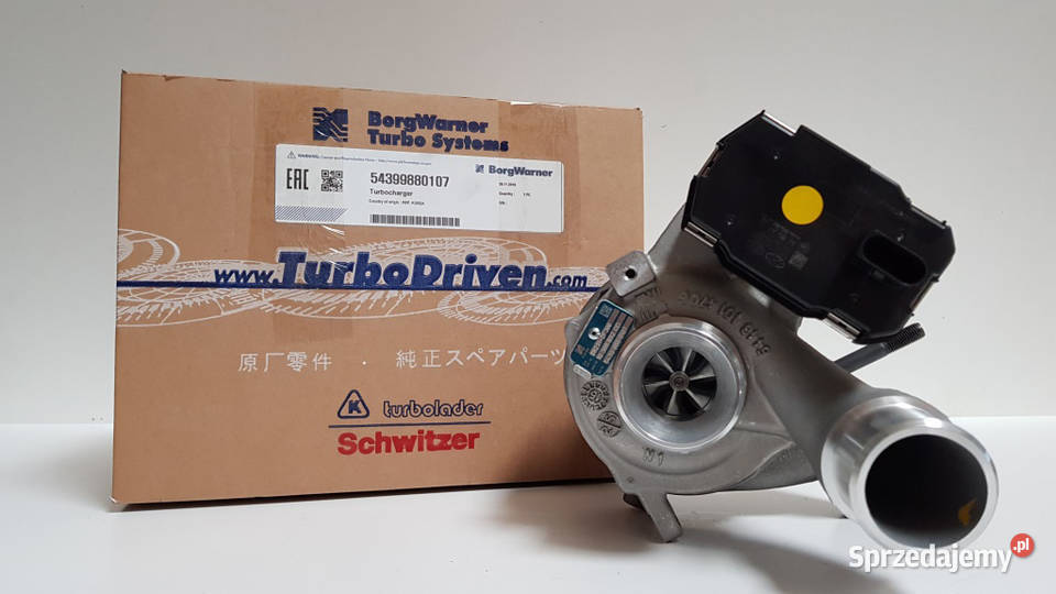 Nowa turbosprężarka BorgWarner KKK 54399880107 Siedlce