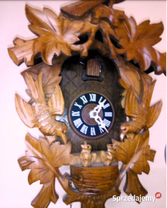 Przepiękny drewniany ręcznie wykonany i Poraj