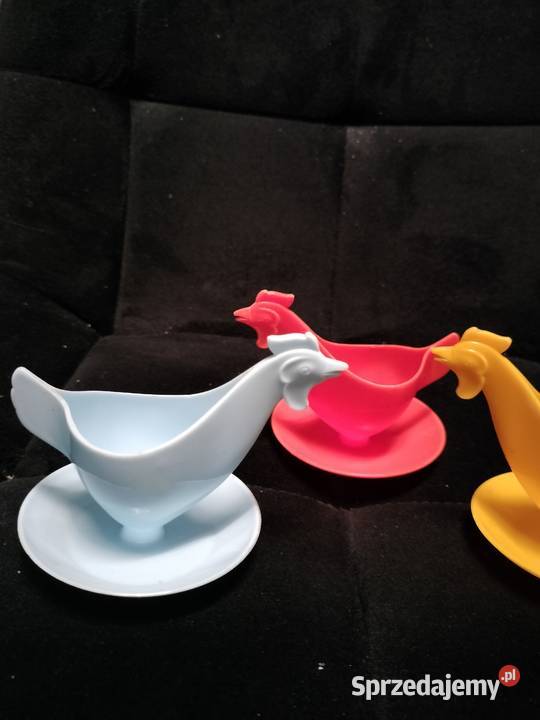 Pojemnik na jajka plastikowe kurki vintage sprzedam