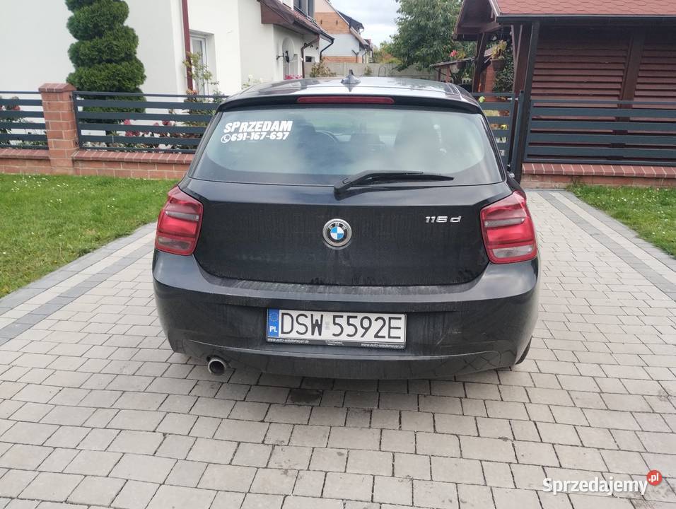 BMW 1 F20 116D Diesel 2012 1600cm3 Świdnica Polska