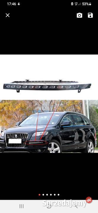 Ledy w zderzak Q7 2006r