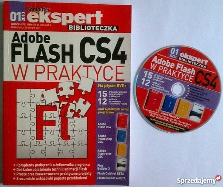 ADOBE FLASH CS4 W PRAKTYCE informatyka, internet Katowice