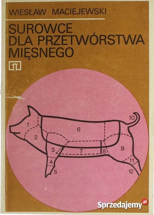 Surowce przetwórstwa mięsnego Maciejewski technika, nauki techniczne Osięciny