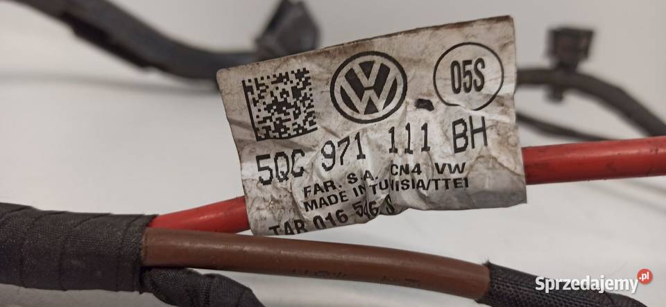 VW TIGUAN II WIĄZKA MAGLOWNICY 5QC971111BH