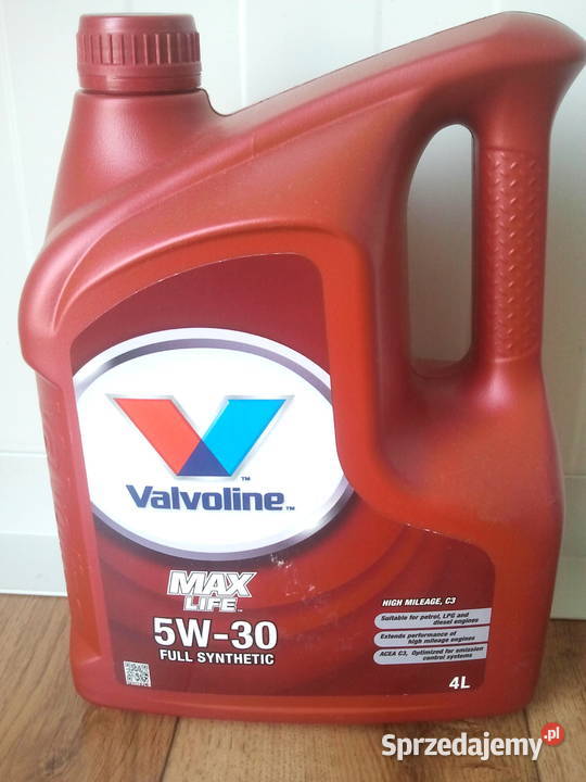 Olej Valvoline Maxlife 5W30 4 L C3 Sosnowiec sprzedam