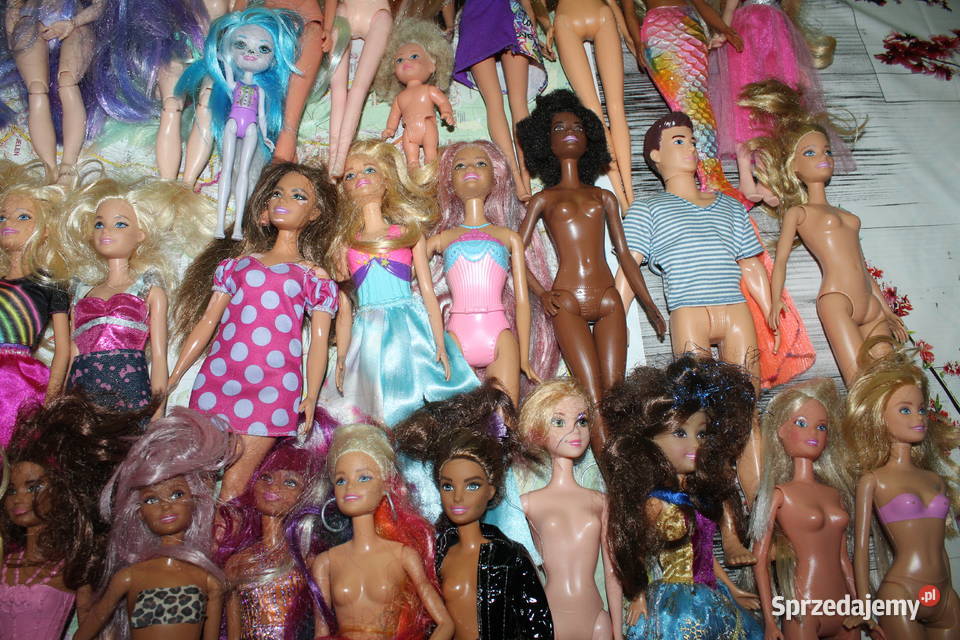 Zestaw 37 lalek Barbie Ken Mattel Lalki i akcesoria sprzedam