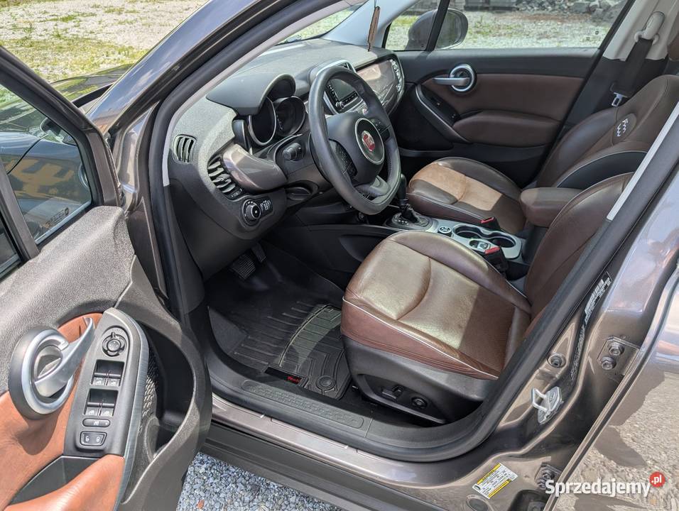 Śliczny Fiat 500X Lounge 24 MultiAir 180 benzyna automatyczna Rybnik