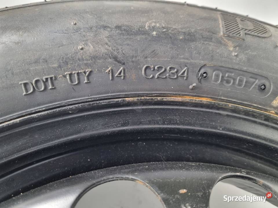 KOŁO DOJAZDOWE Opel Vectra C Astra H 12585 R16 Samochodowe Chełm