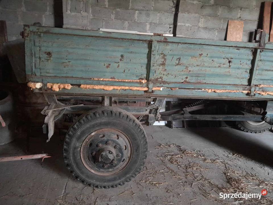 Przyczepa 6 ton d50 Przyczepy rolnicze Przydworzyce