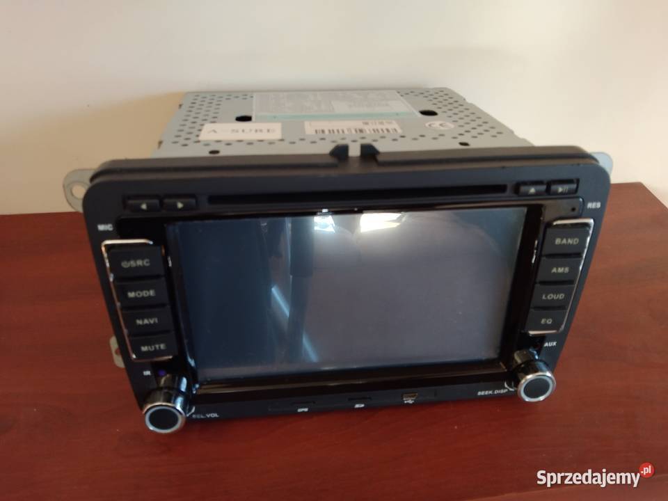 Radioodtwarzacz samochodowy 2 Din VW Świdnica sprzedam