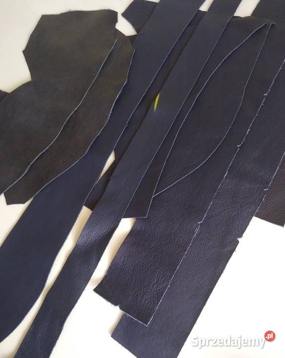 Skóra 230 Licowa Włoska średnie i małe kawałki Gdańsk sprzedam