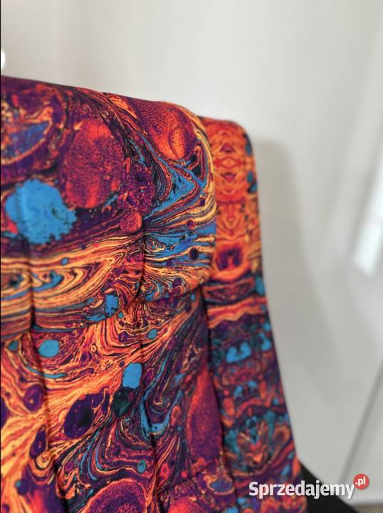 Fotel finka Vigo wzorzysty pikowany lawa dostawa Tarchały Małe