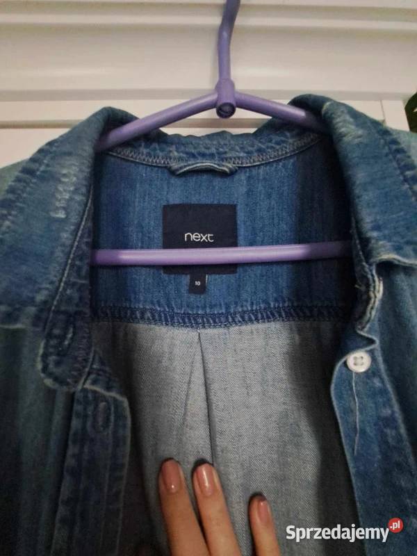 Jeansowa koszula damska NEXT 38 UK 10 100 pomorskie Trąbki Wielkie sprzedam