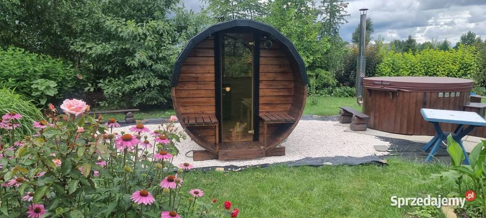 Sauna ogrodowa 3m Taras PRODUCENT Kwidzyn