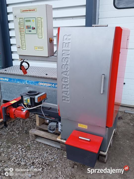 Piec z podajnikiem Hargassner 55 KW zrębka małopolskie Gorlice