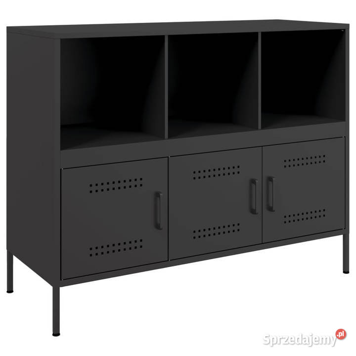 Szafka czarna 1005x39x79 stal WM843090 Warszawa