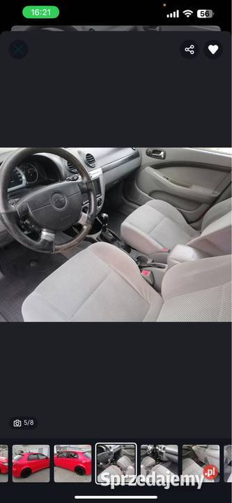Chevrolet Lacetti sport 16 16 v 2008 immobilizer Warszawa