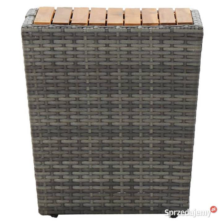 vidaXL Stolik herbaciany szary 415x415x43 Warszawa