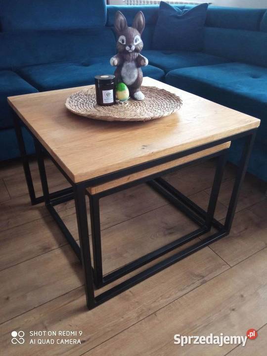 Stoliki dębowe 2w1 wielkopolskie Pępowo