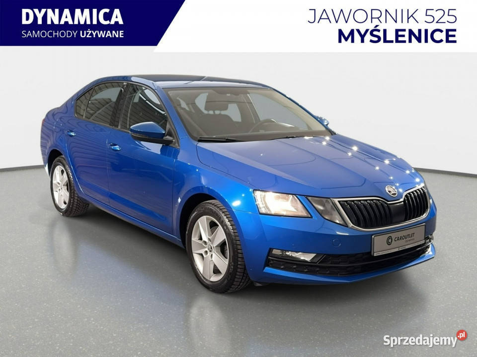 koda Octavia VAT 23 Ambition 16TDI 115 M5 2019 r niebieski Myślenice
