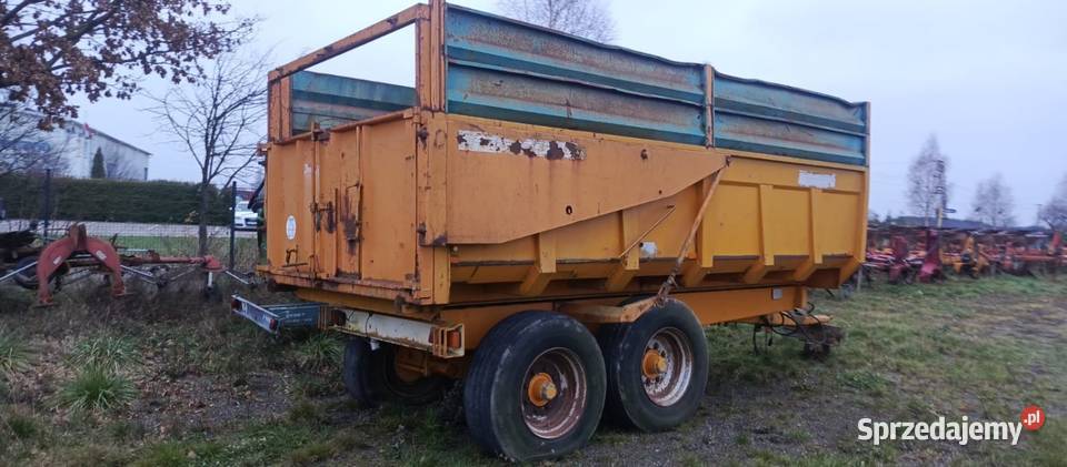 Przyczepa Rolland 12 T Tandem zabudowa do Maszyny rolnicze Łobżenica