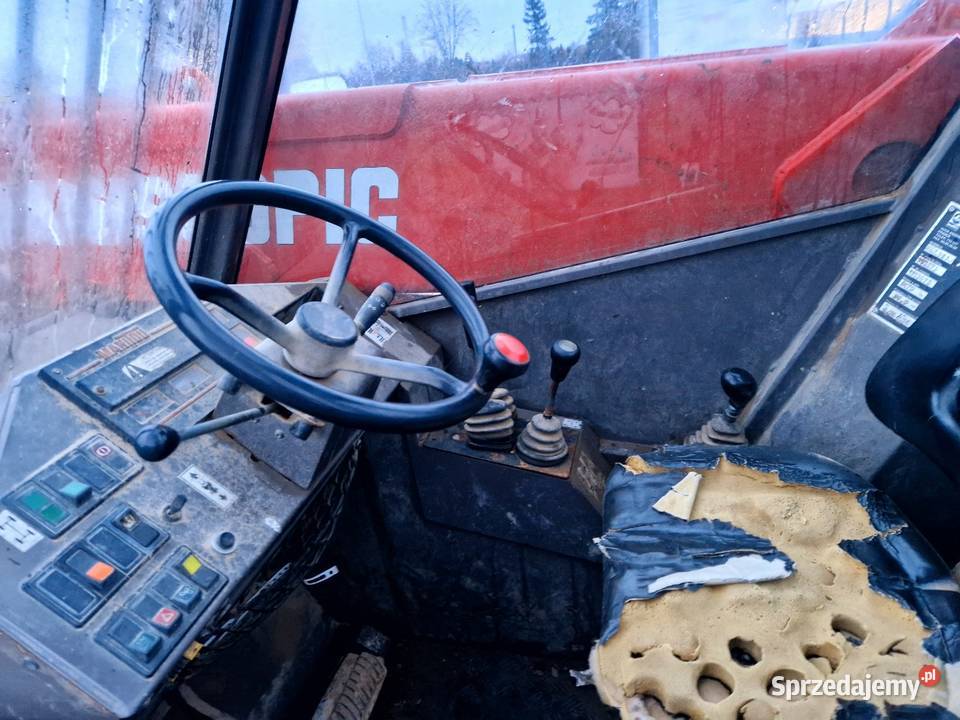 Manitou MLT 523 C 1995r małe gabaryt Perkins JCB Manitou Dobrzyniewo Duże