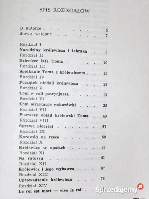 Królewicz i żebrak Mark Twain Chełm