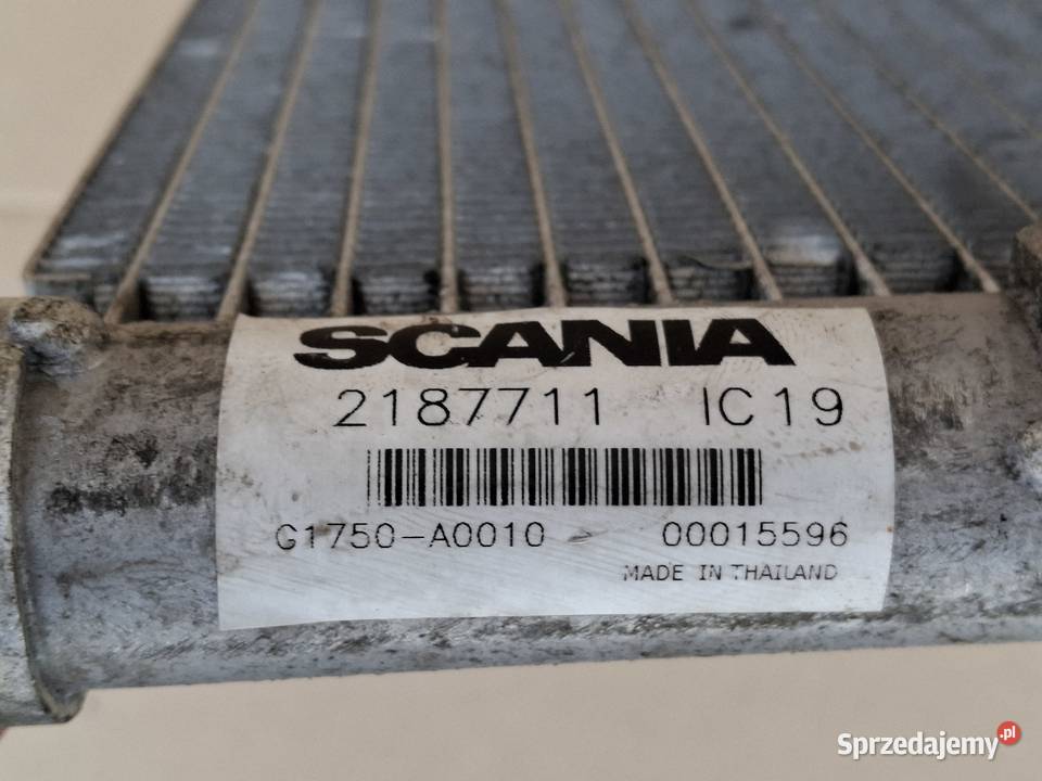 SCANIA R S NGS SKRAPLACZ CHŁODNICA KLIMATYZACJI lubuskie