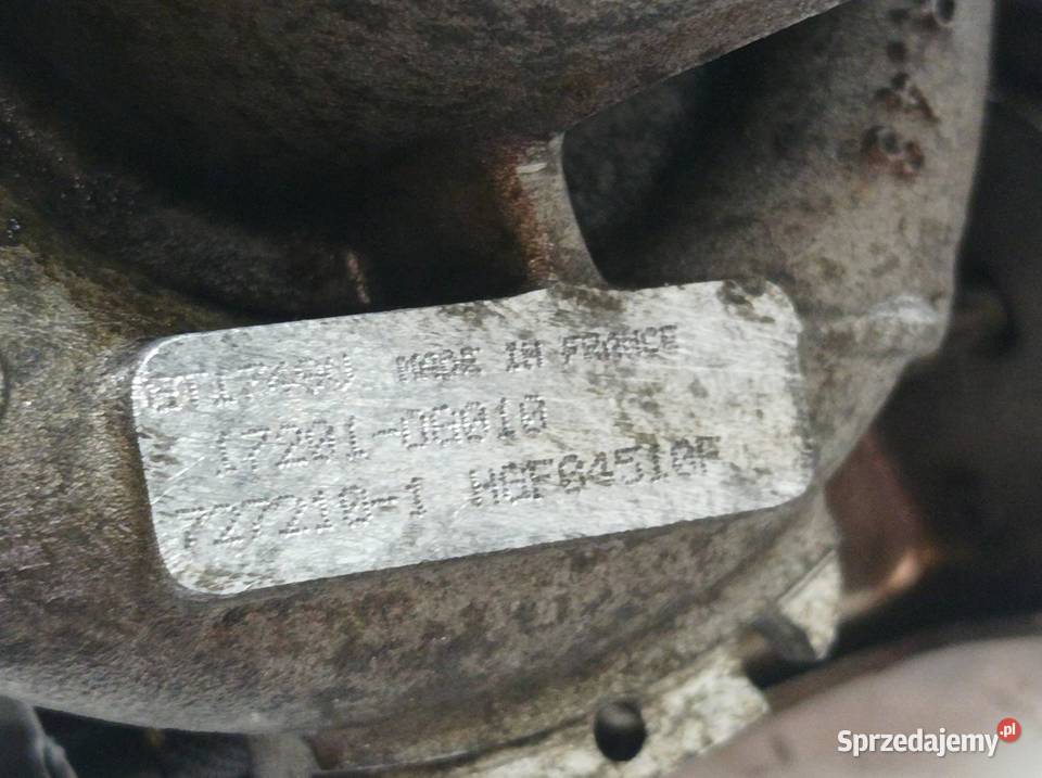 TURBOSPRĘŻARKA GT1749V 1720108010 Toyota Avensis Rok produkcji 2004 świętokrzyskie