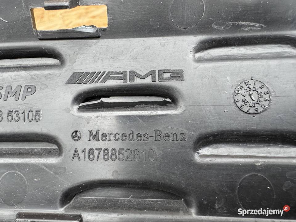 Kratka zderzaka przód środkowa gle w167 63 amg osobowe Międzychód