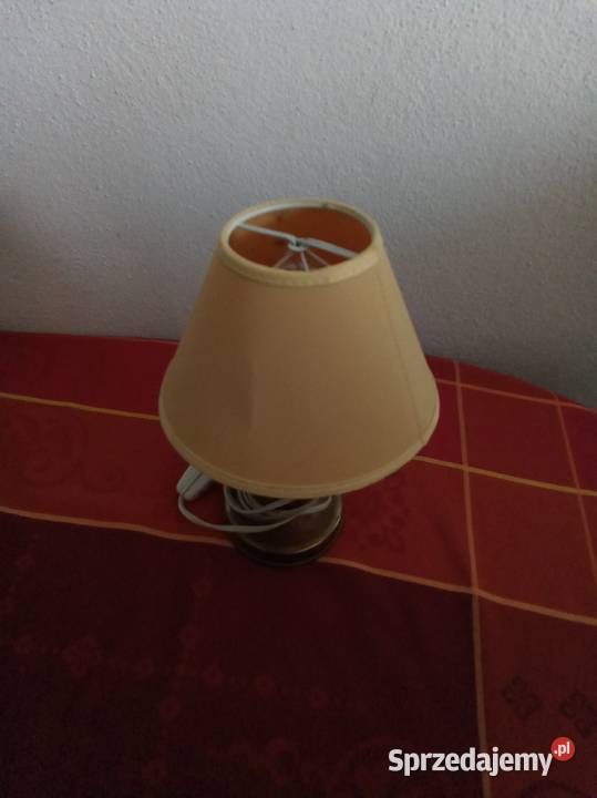 Lampa z abażurem emi policjane 1976 Warszawa