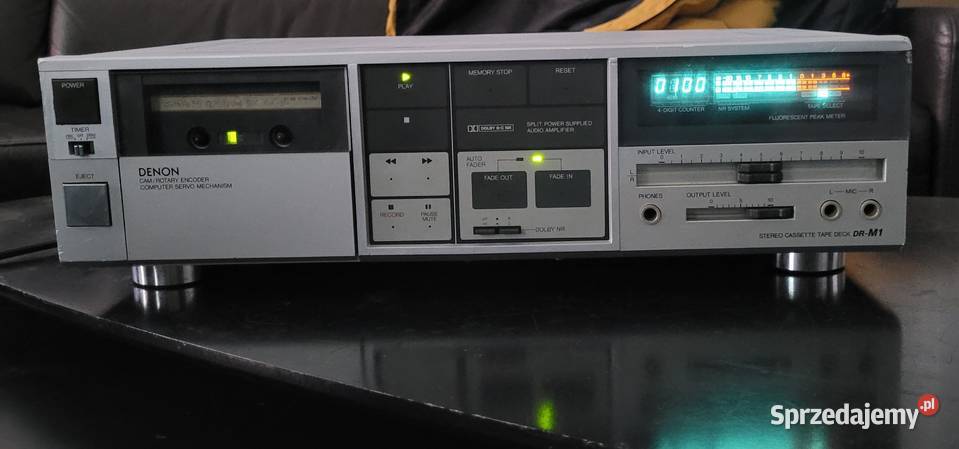 Denon DR M1 magnetofon 1982 Magnetofony Jasło