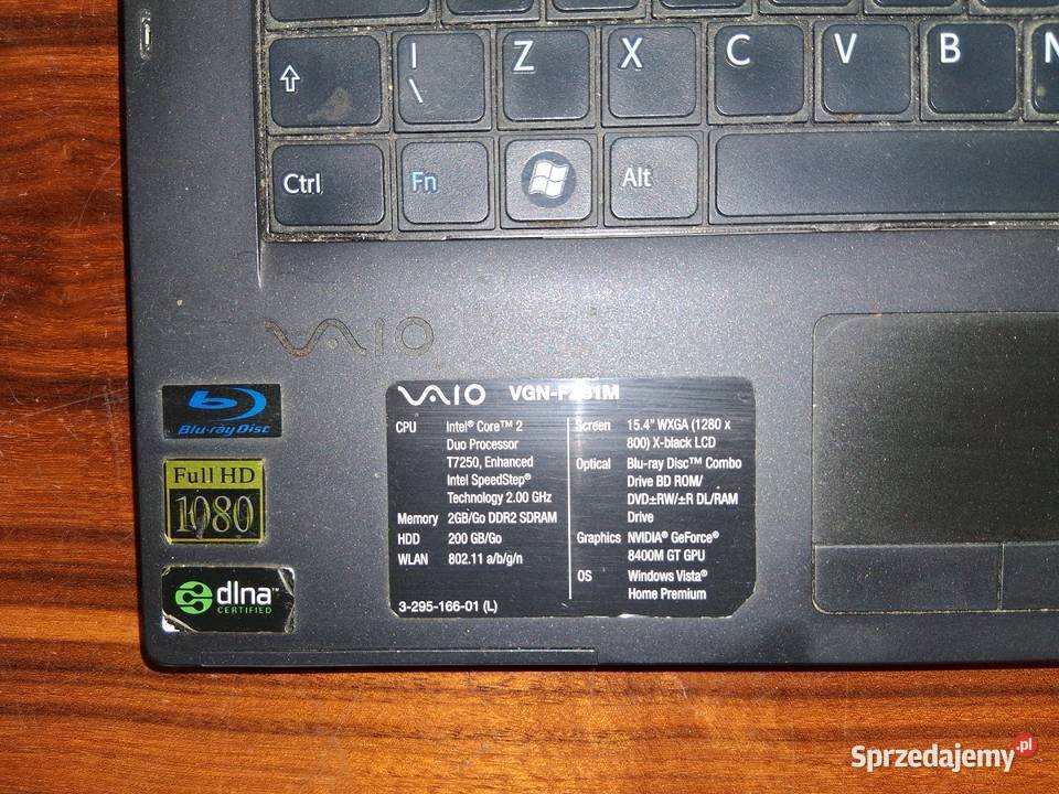 Sony Vaio VGNFZ31M Poznań