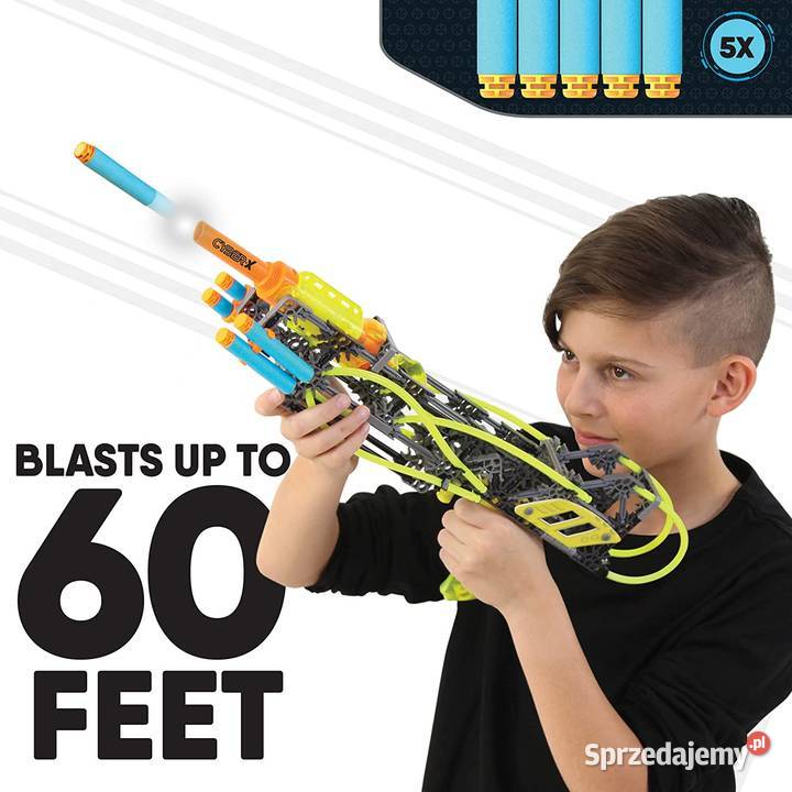 Zestaw Klocków Knex CYBERX C5 NEOSTRIKE Karabin Mogilany
