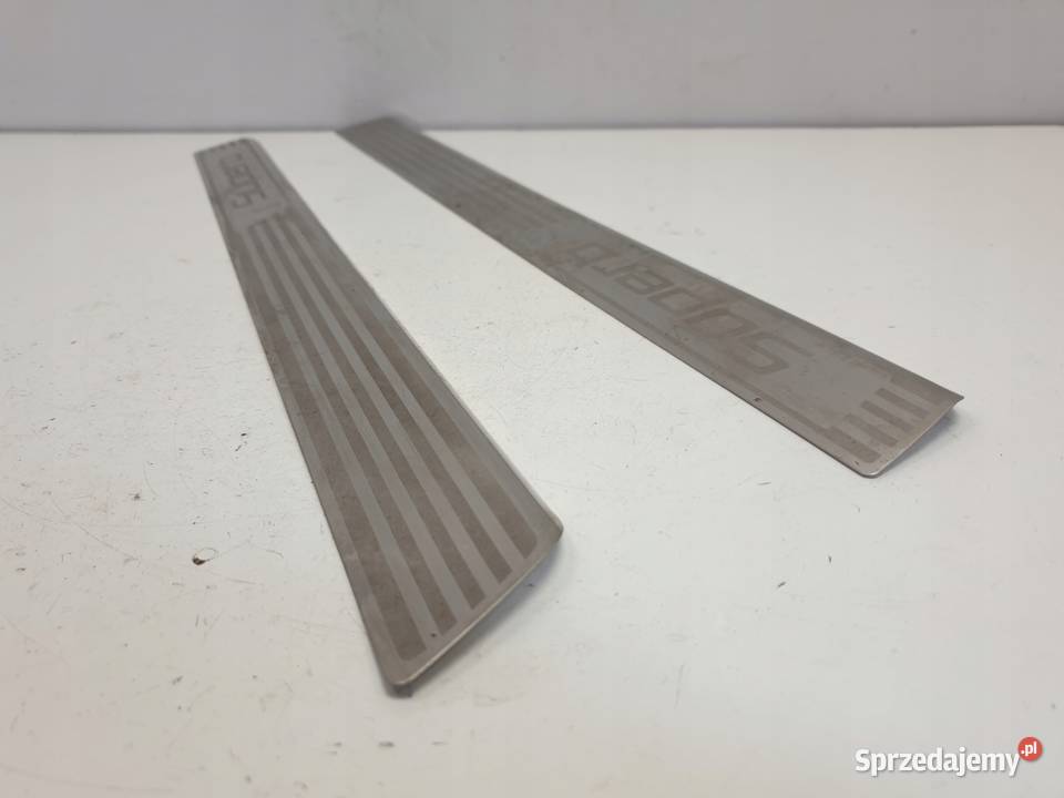 Skoda Superb II LISTWA PROGOWA Nakładka przód lubelskie Rudka