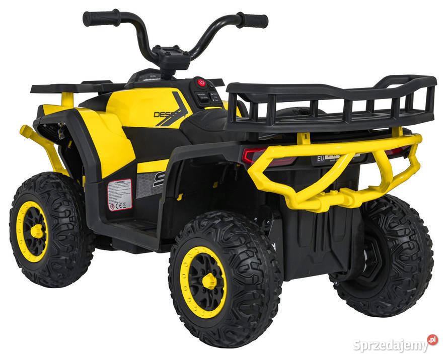 Pojazd Quad ATV Robust 01 Żółty autko na świętokrzyskie