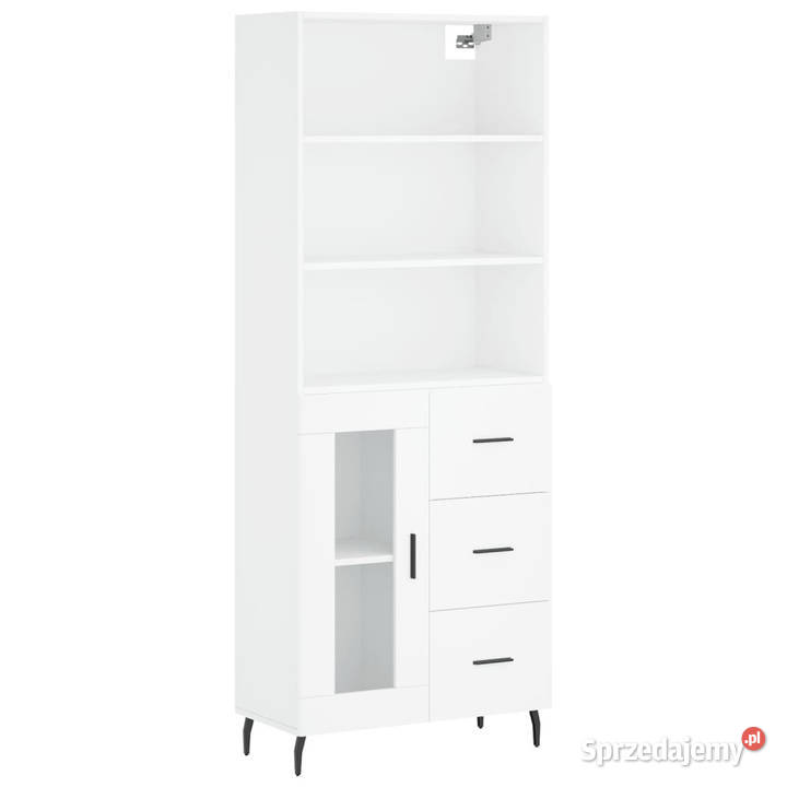 Witrynka biała 695x34x180 materiał sprzedam