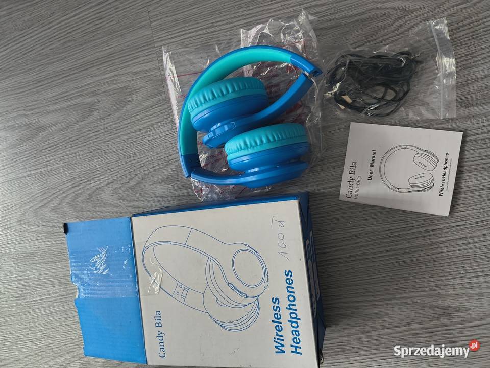 Słuchawki Bezprzewodowe Candy Bila BH01 dzieci Przemyśl