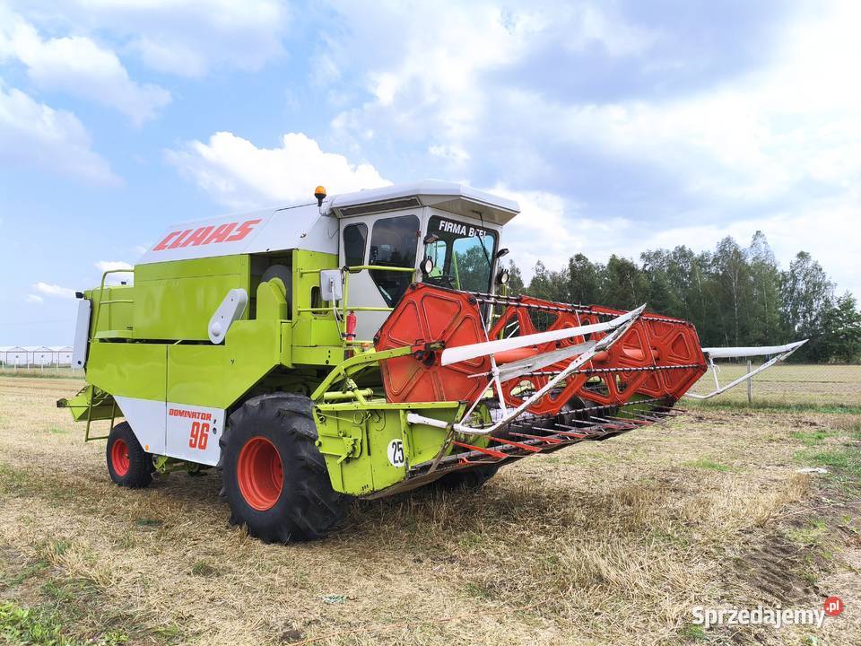 Claas Dominator 96 stół do rzepaku Radio Siedlce