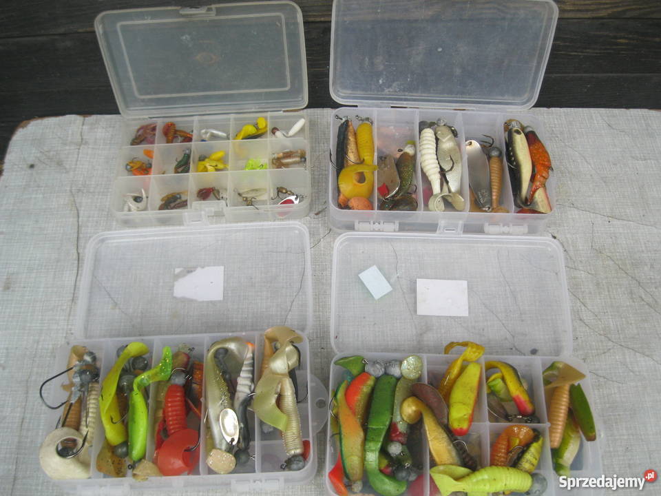 Mega zestaw przynęt spinning dużo nowych mega Sandomierz