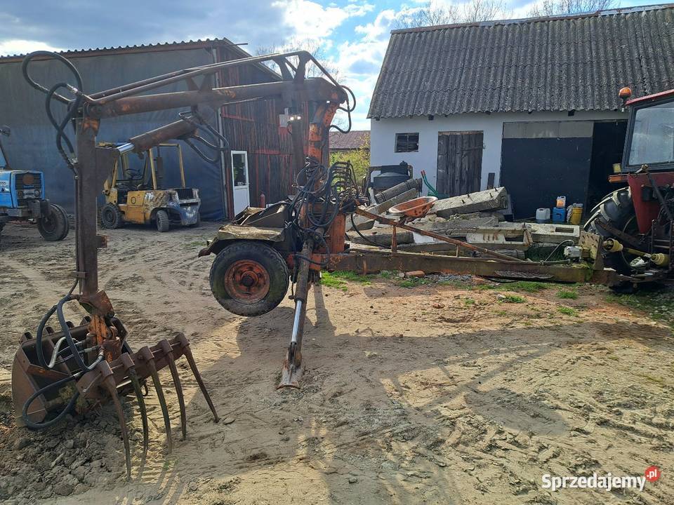 Ładowacz cyklop unhz 500 sprawny Belarus Niemierzyn