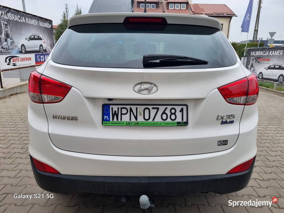 Hyundai ix35 16 135 półskóry navi 2 x szyberdach ESP Płońsk