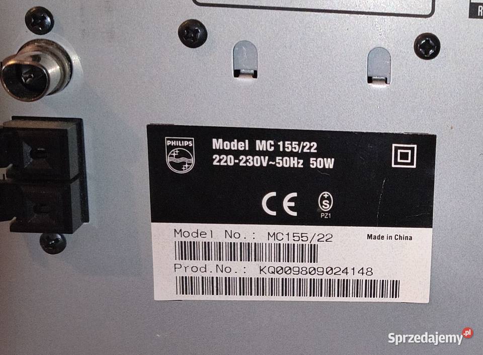 Mini Wieża Philips MC 15522 podkarpackie Tyczyn