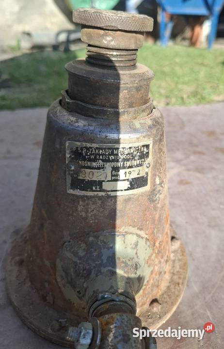 Podnosnik śrubowy teleskopowy 1972r lubelskie Lublin