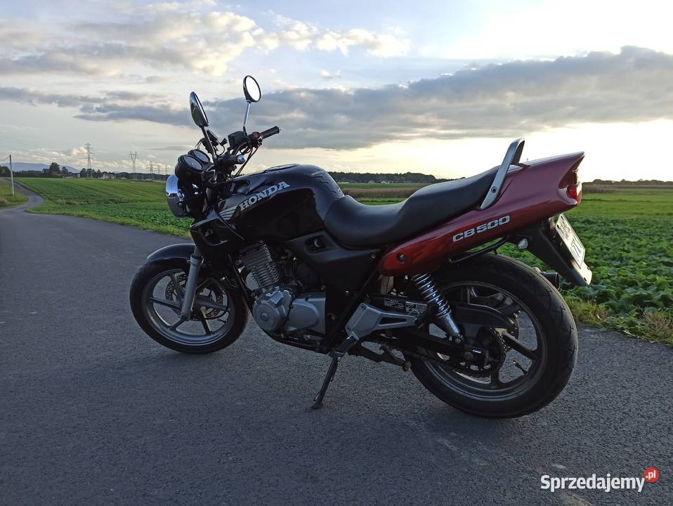 Motocykl Honda CB 500 1998r 499 3 58 śląskie Pielgrzymowice