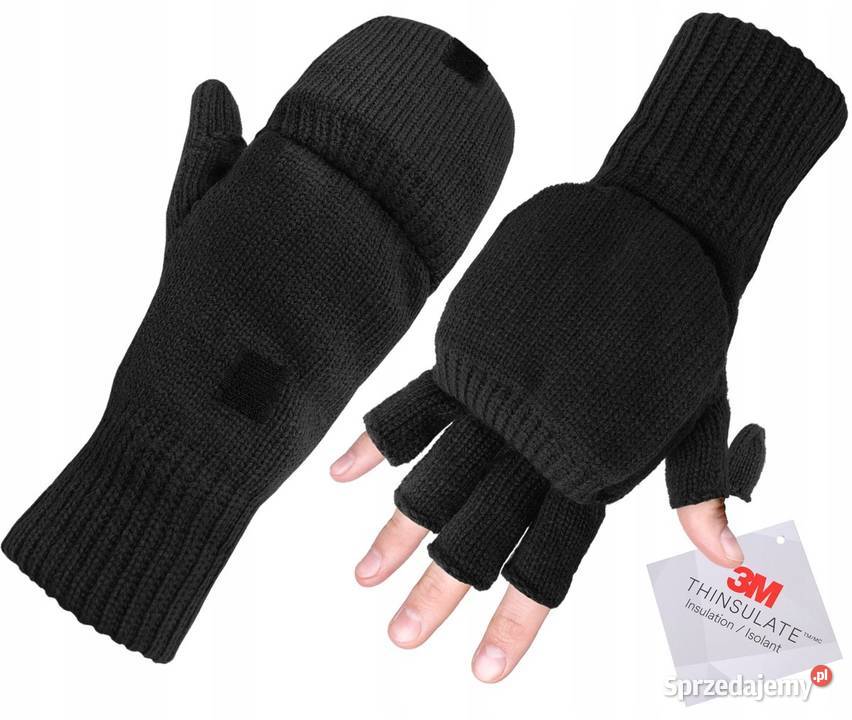 Rękawiczki zimowe 3M THINSULATE z klapką MILTEC Wielka Wieś