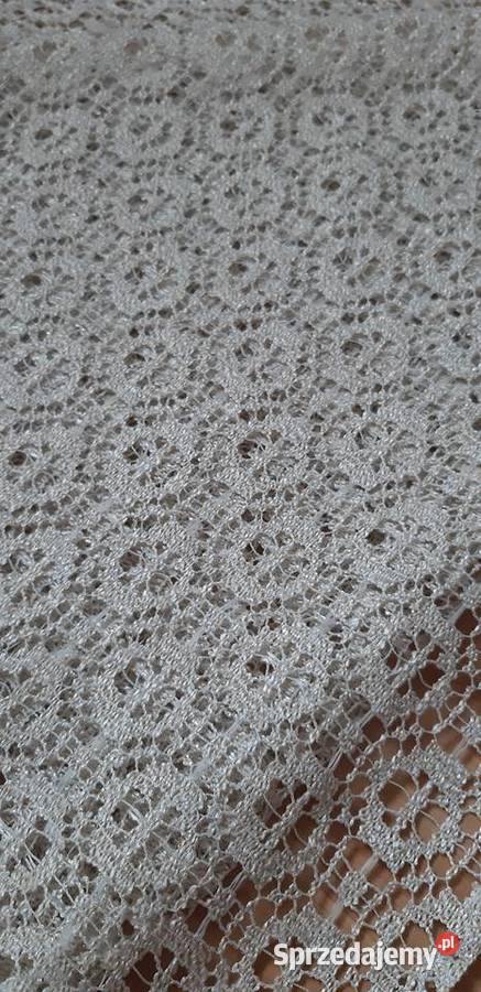 Obrus firanka biały Obrusy i serwety Poznań